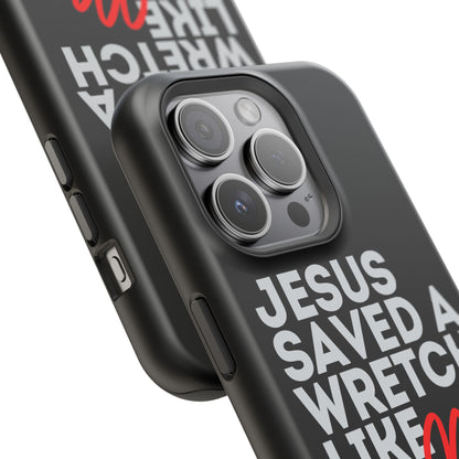 Jesus Saved a Wretch Like Me - Impact-Resistant Cases (iPhone and Galaxy)