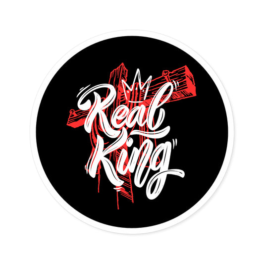 Real King Window Decal