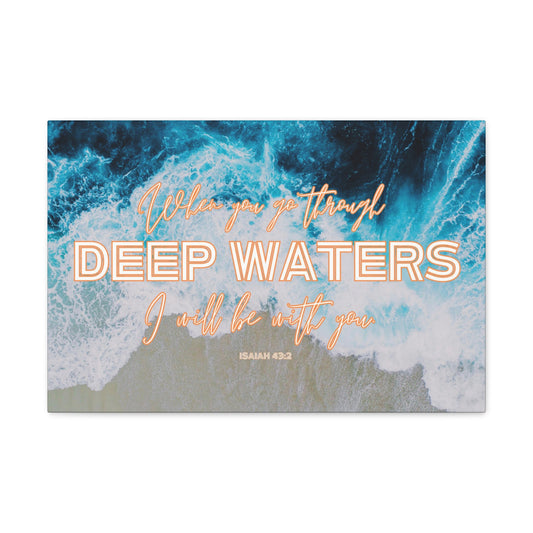 Deep Waters Canvas