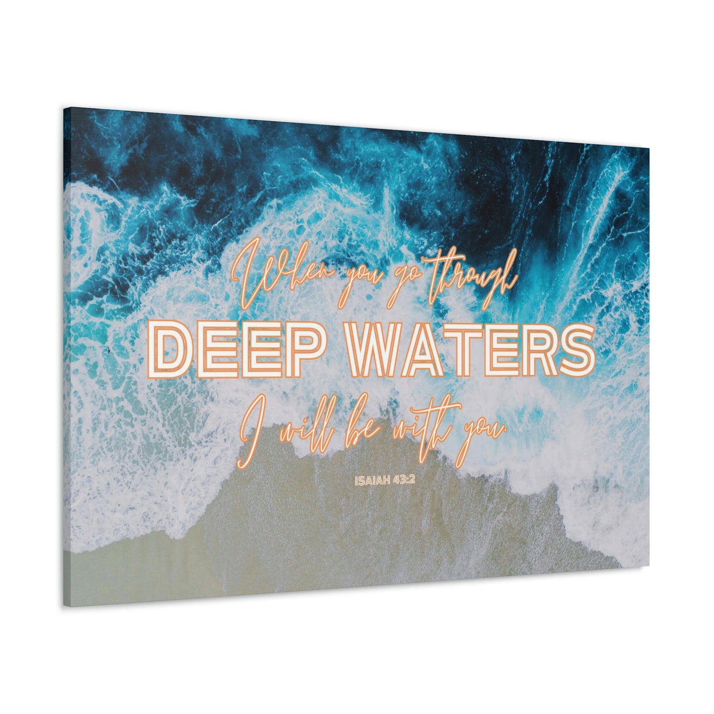 Deep Waters Canvas