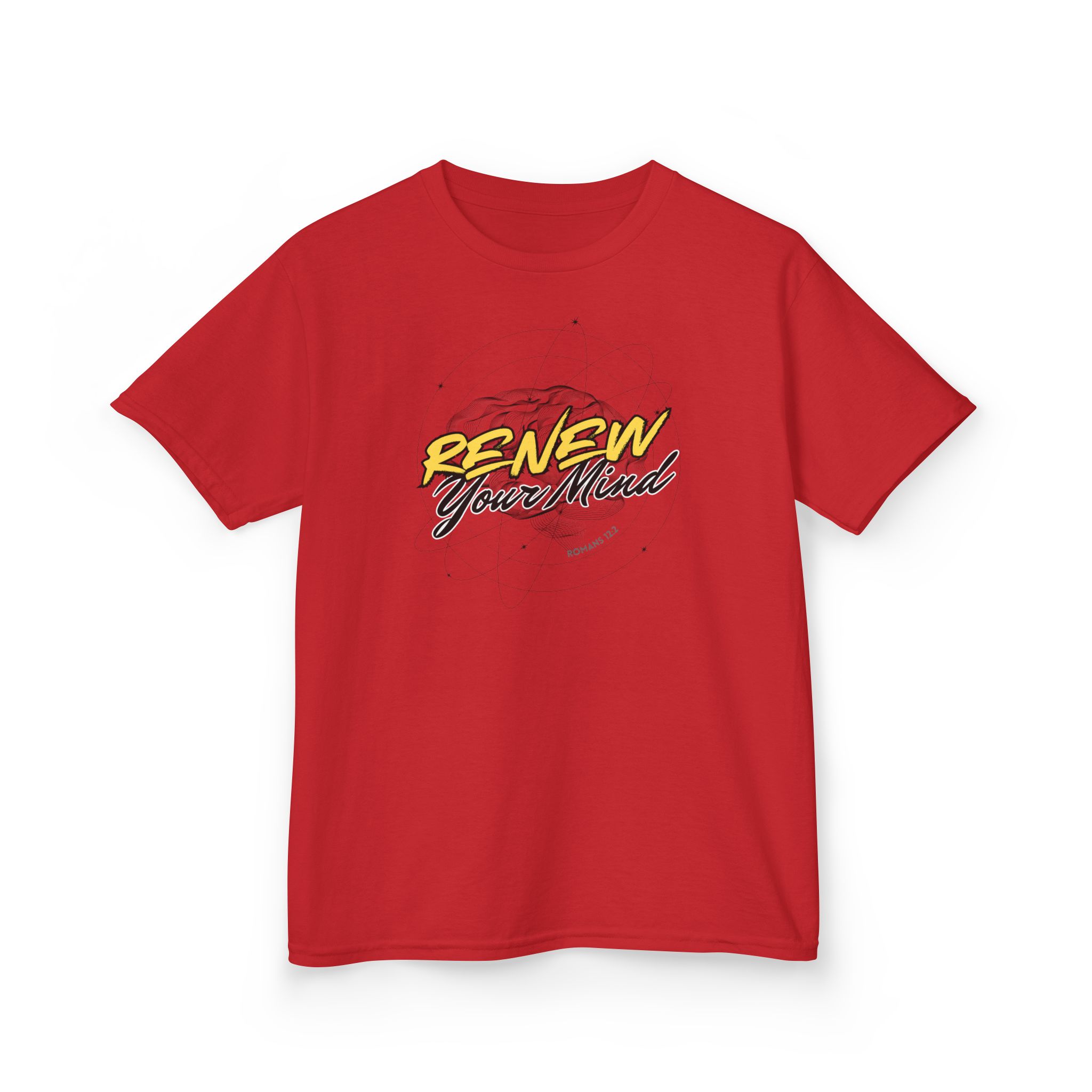 Renew Your Mind Kids Tee Kids Christian Apparel & Accessories Renew Your Mind Kids Tee - Image 27