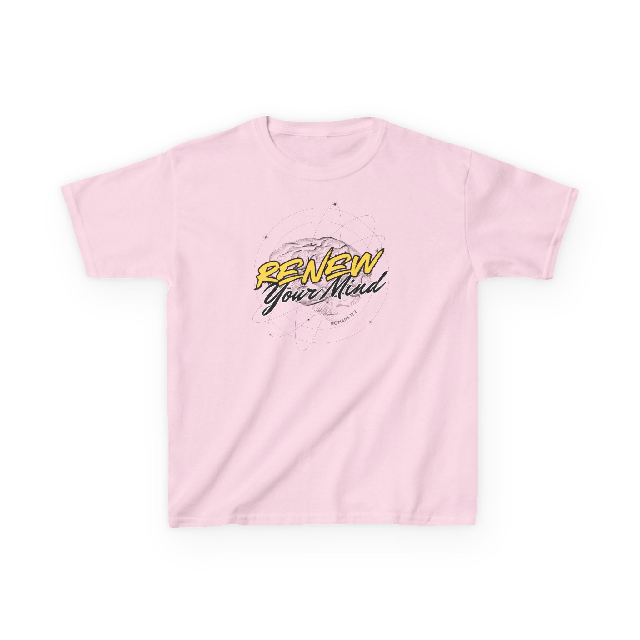 Renew Your Mind Kids Tee Kids Christian Apparel & Accessories Renew Your Mind Kids Tee - Image 21