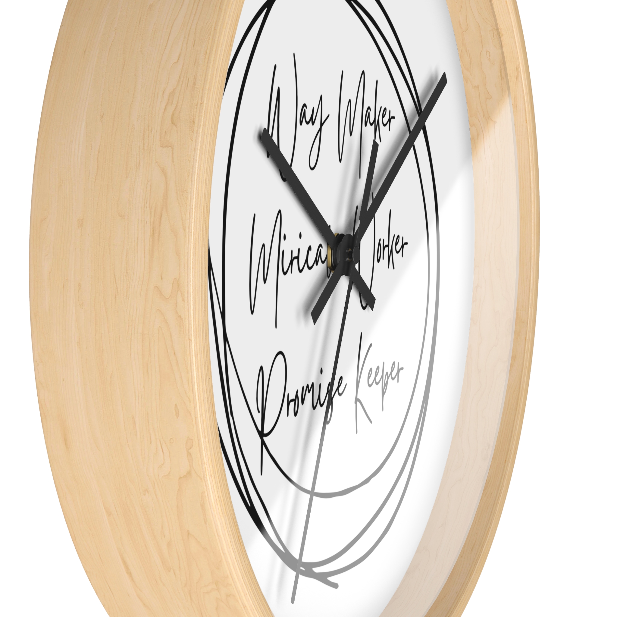 Way Maker Wall Clock Home & Living Christian Apparel & Accessories Way Maker Wall Clock - Image 2