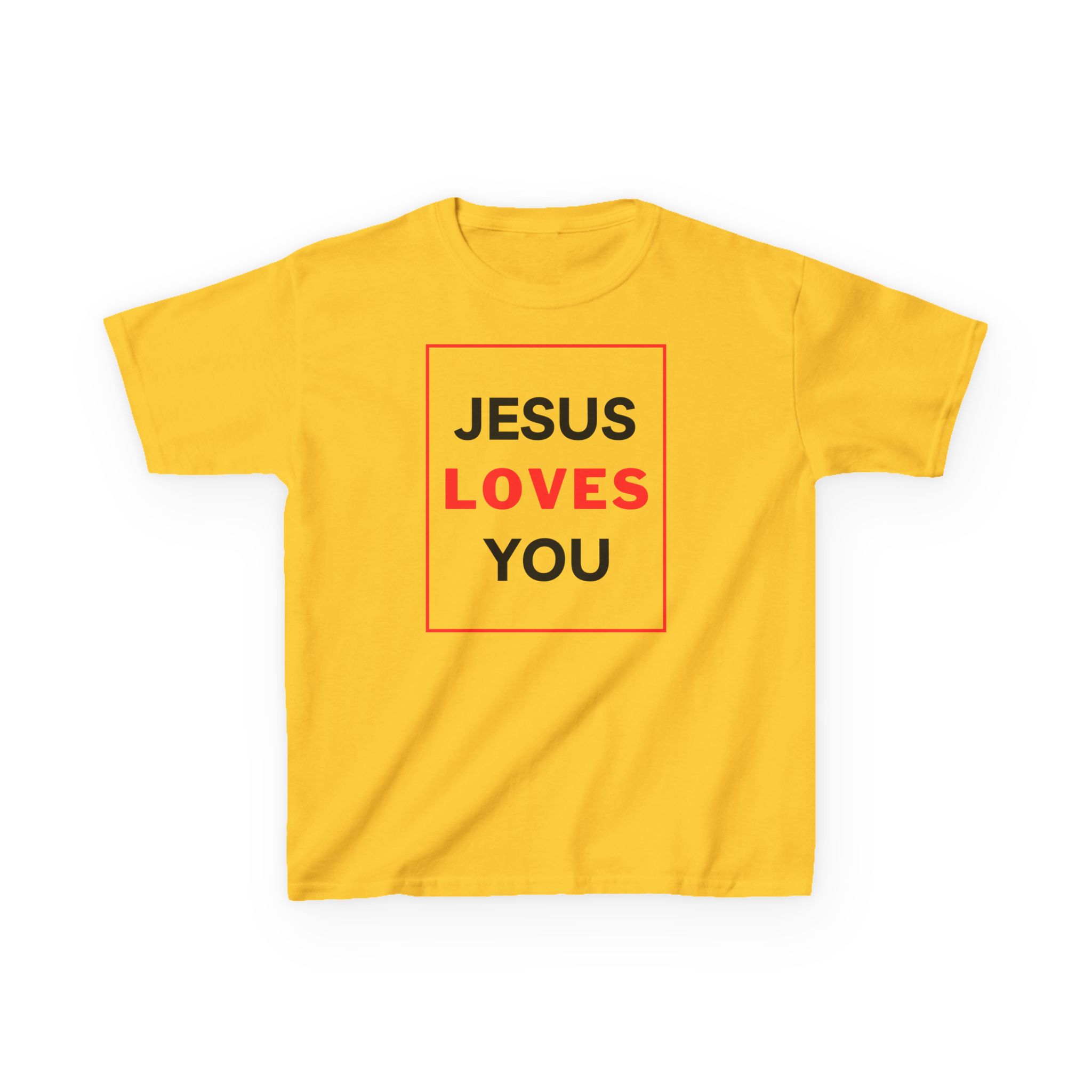 Jesus Loves You Kids Tee Kids Christian Apparel & Accessories Jesus Loves You Kids Tee - Image 13