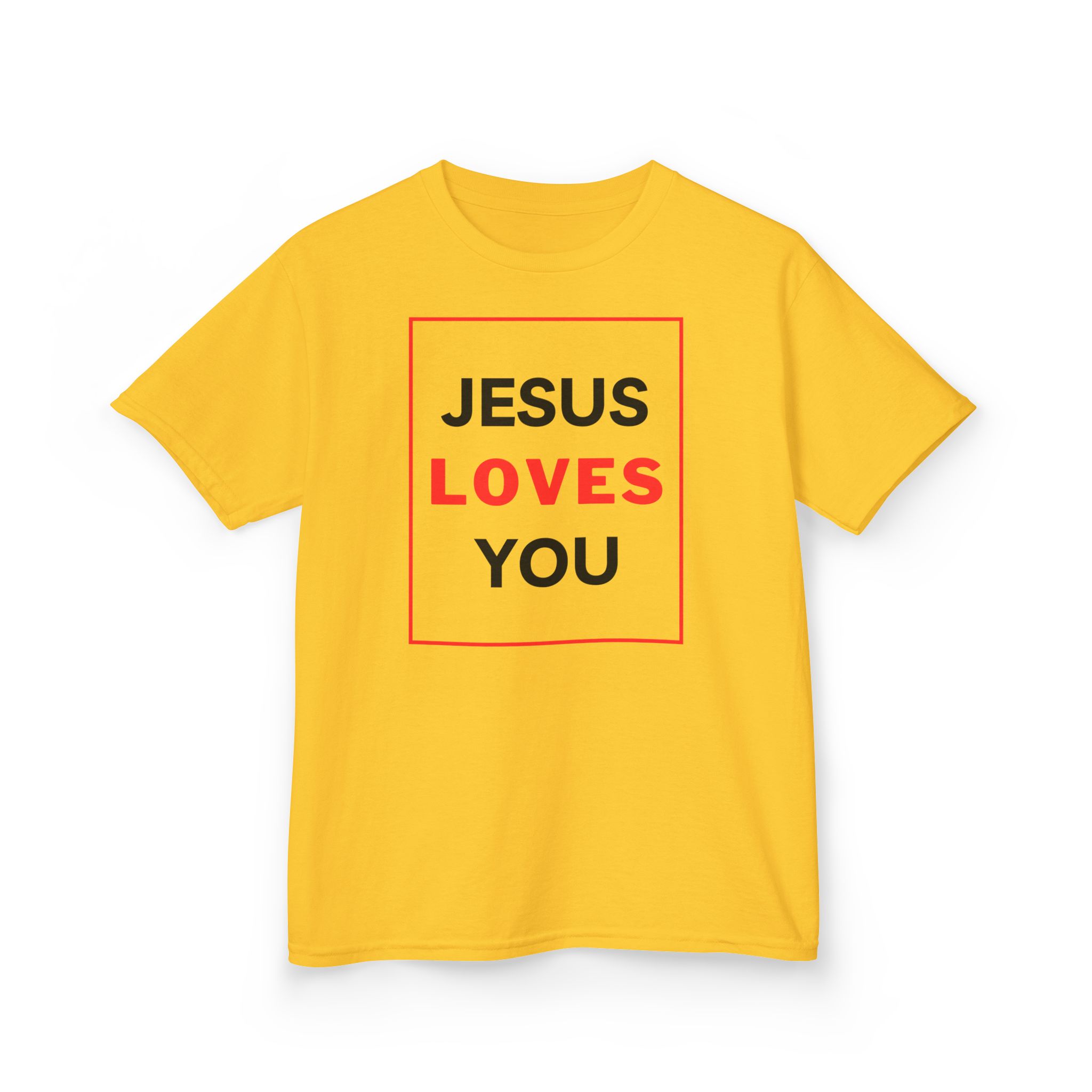 Jesus Loves You Kids Tee Kids Christian Apparel & Accessories Jesus Loves You Kids Tee - Image 15