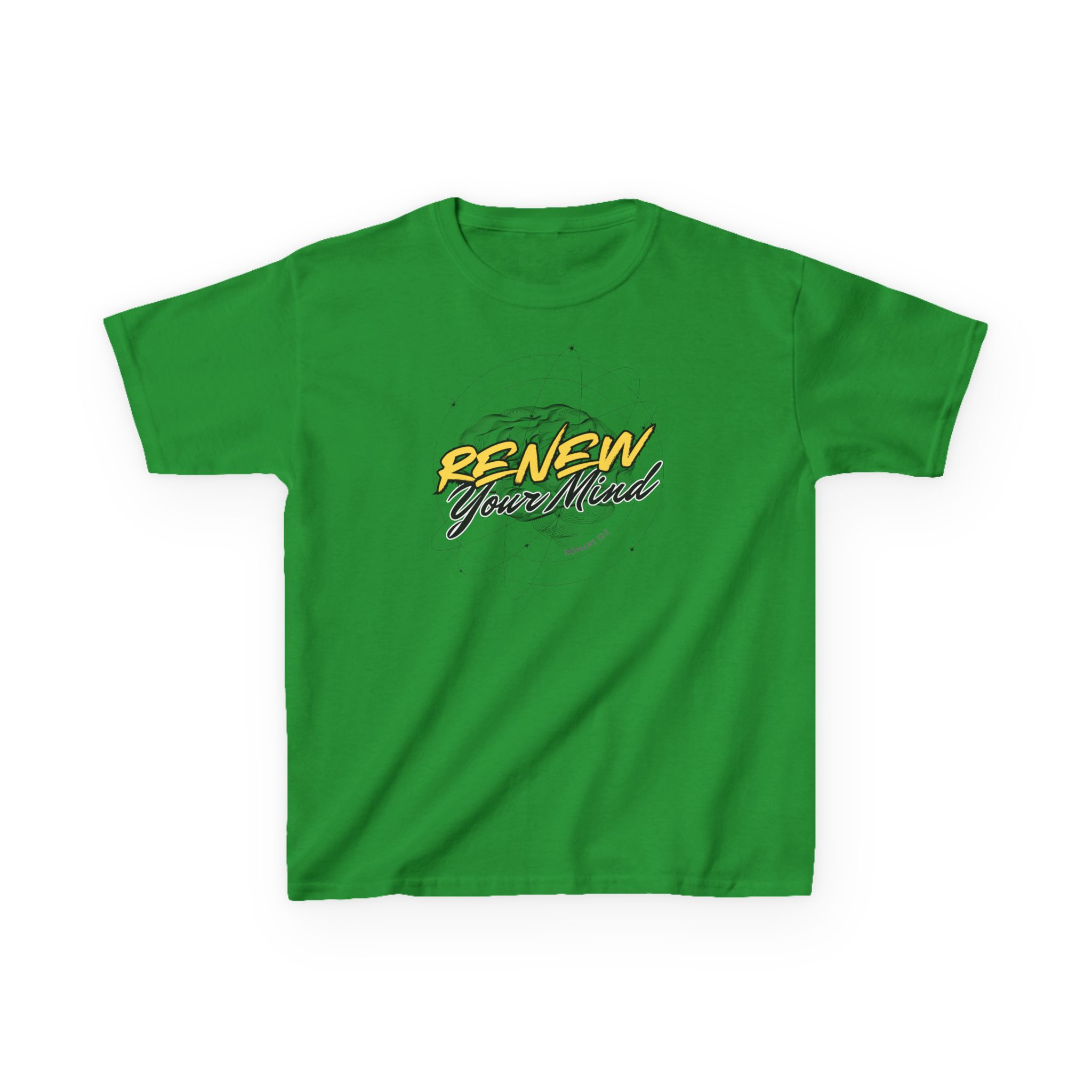 Renew Your Mind Kids Tee Kids Christian Apparel & Accessories Renew Your Mind Kids Tee - Image 17