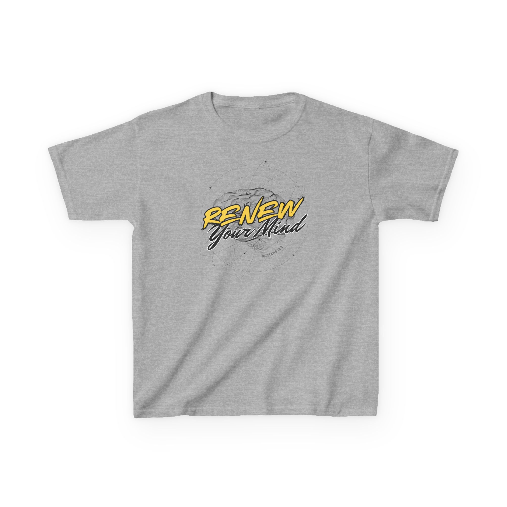 Renew Your Mind Kids Tee Kids Christian Apparel & Accessories Renew Your Mind Kids Tee - Image 9