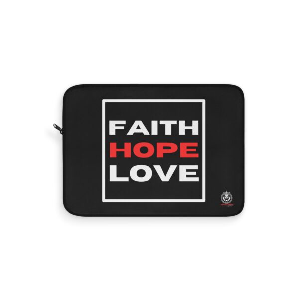 Faith Hope Love Laptop Sleeve Electronics Christian Apparel & Accessories