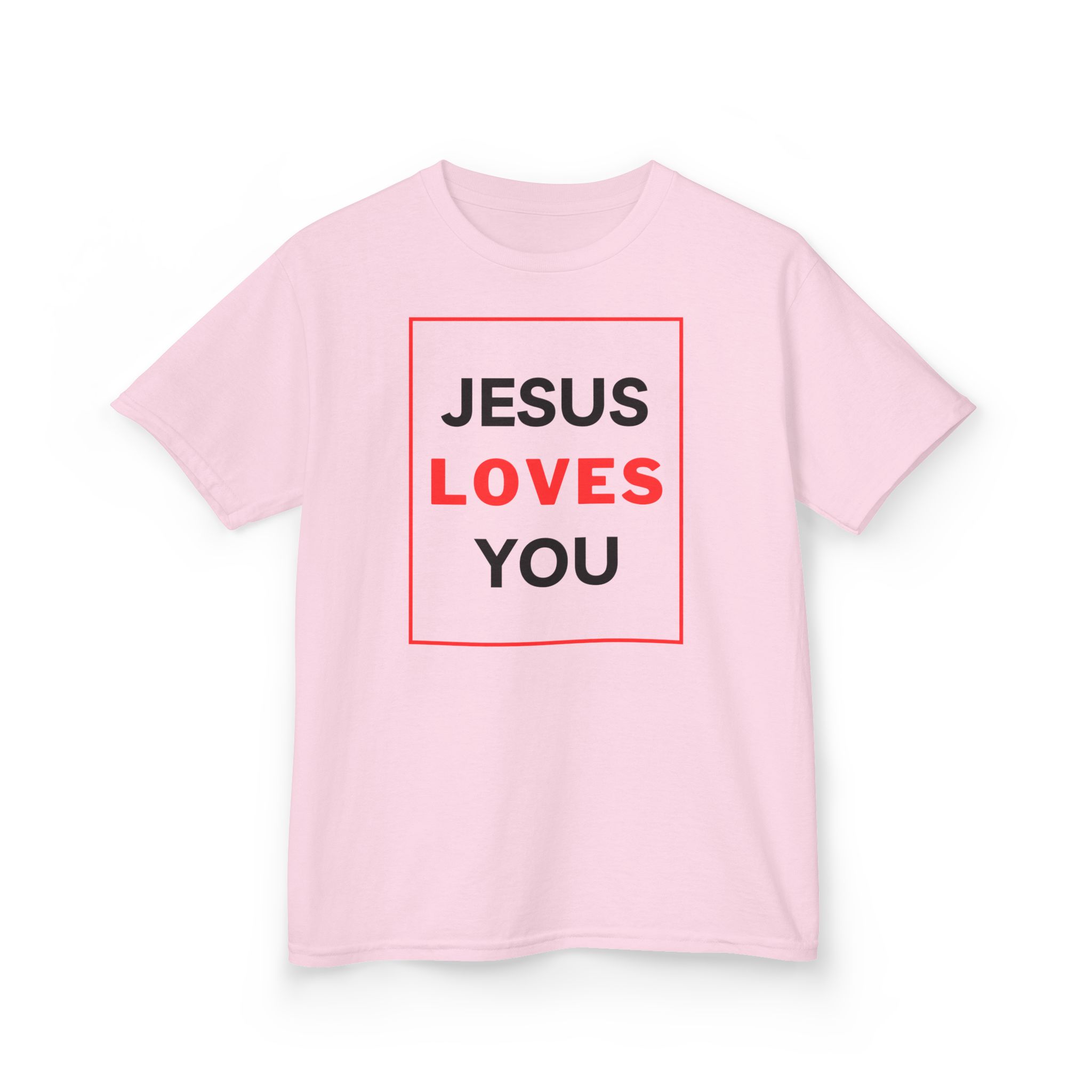 Jesus Loves You Kids Tee Kids Christian Apparel & Accessories Jesus Loves You Kids Tee - Image 23