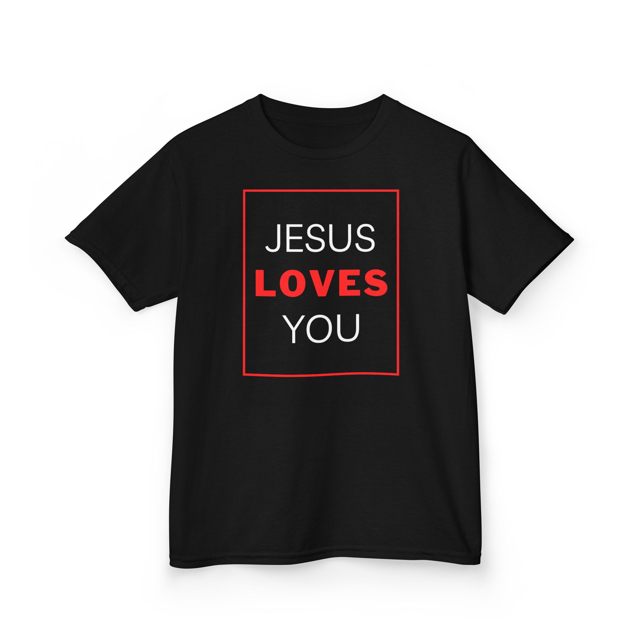 Jesus Loves You Kids Tee Kids Christian Apparel & Accessories Jesus Loves You Kids Tee - Image 3