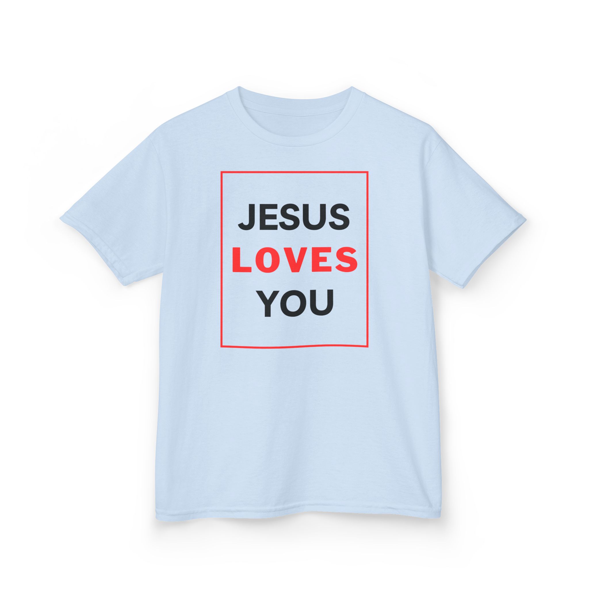 Jesus Loves You Kids Tee Kids Christian Apparel & Accessories Jesus Loves You Kids Tee - Image 19