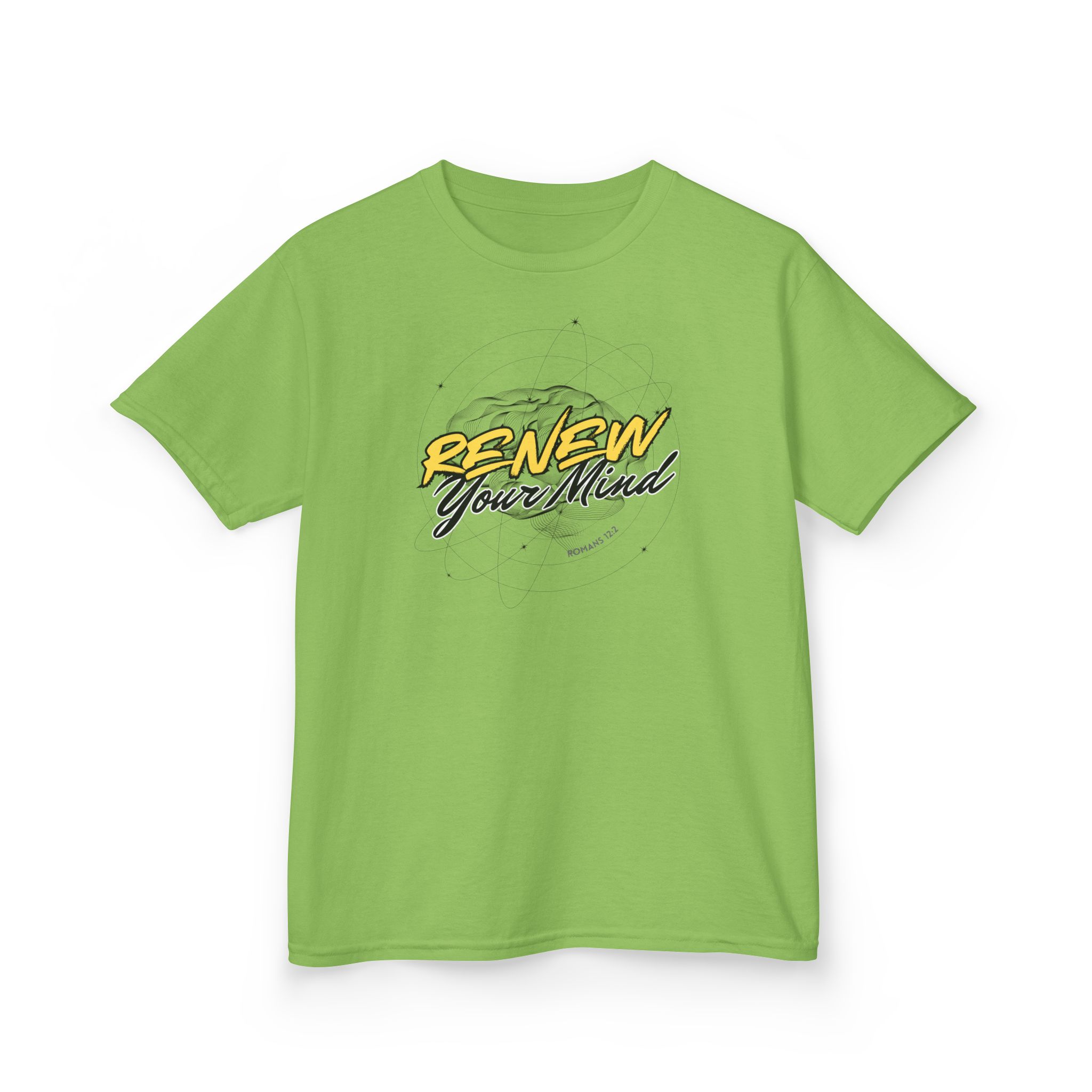 Renew Your Mind Kids Tee Kids Christian Apparel & Accessories Renew Your Mind Kids Tee - Image 15