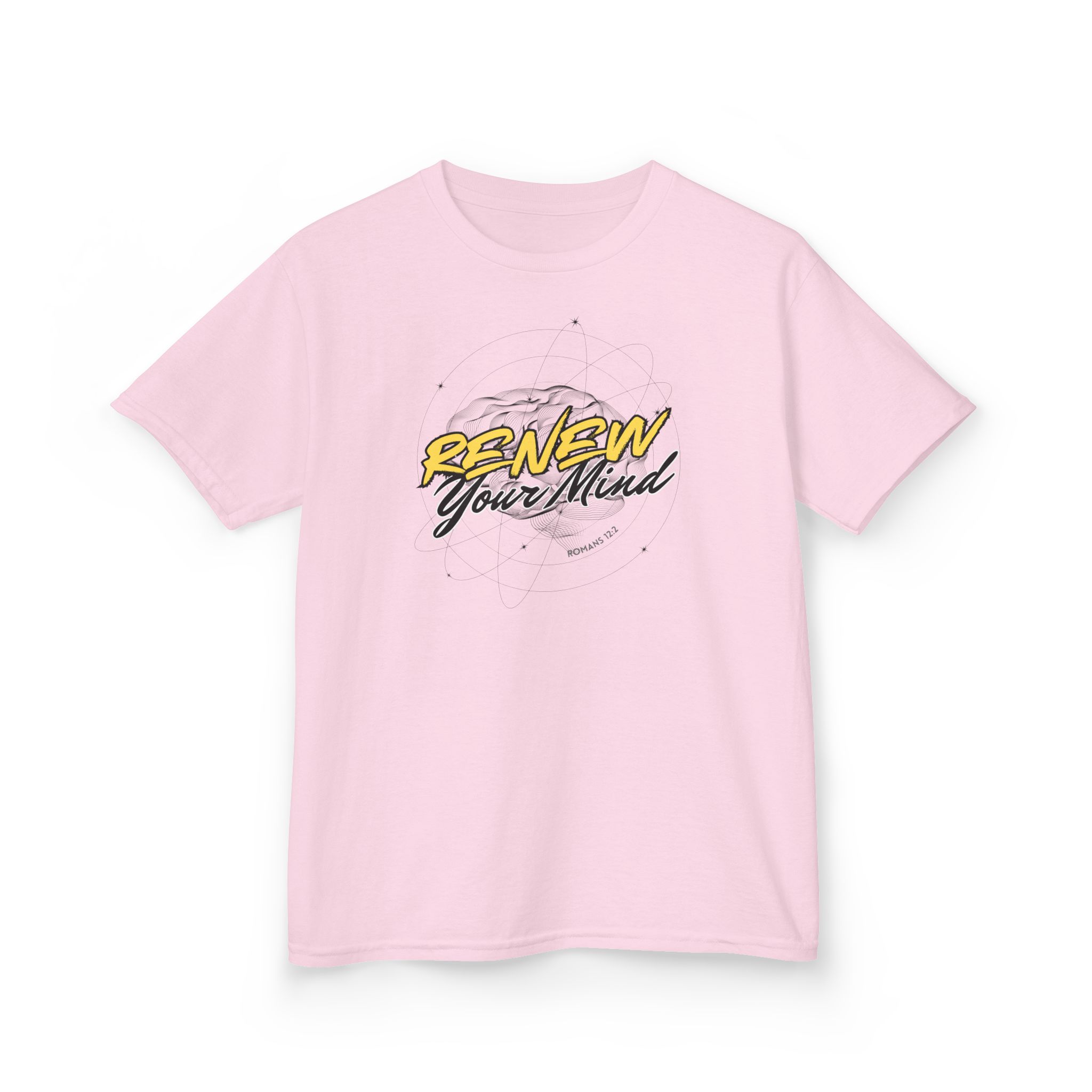 Renew Your Mind Kids Tee Kids Christian Apparel & Accessories Renew Your Mind Kids Tee - Image 23