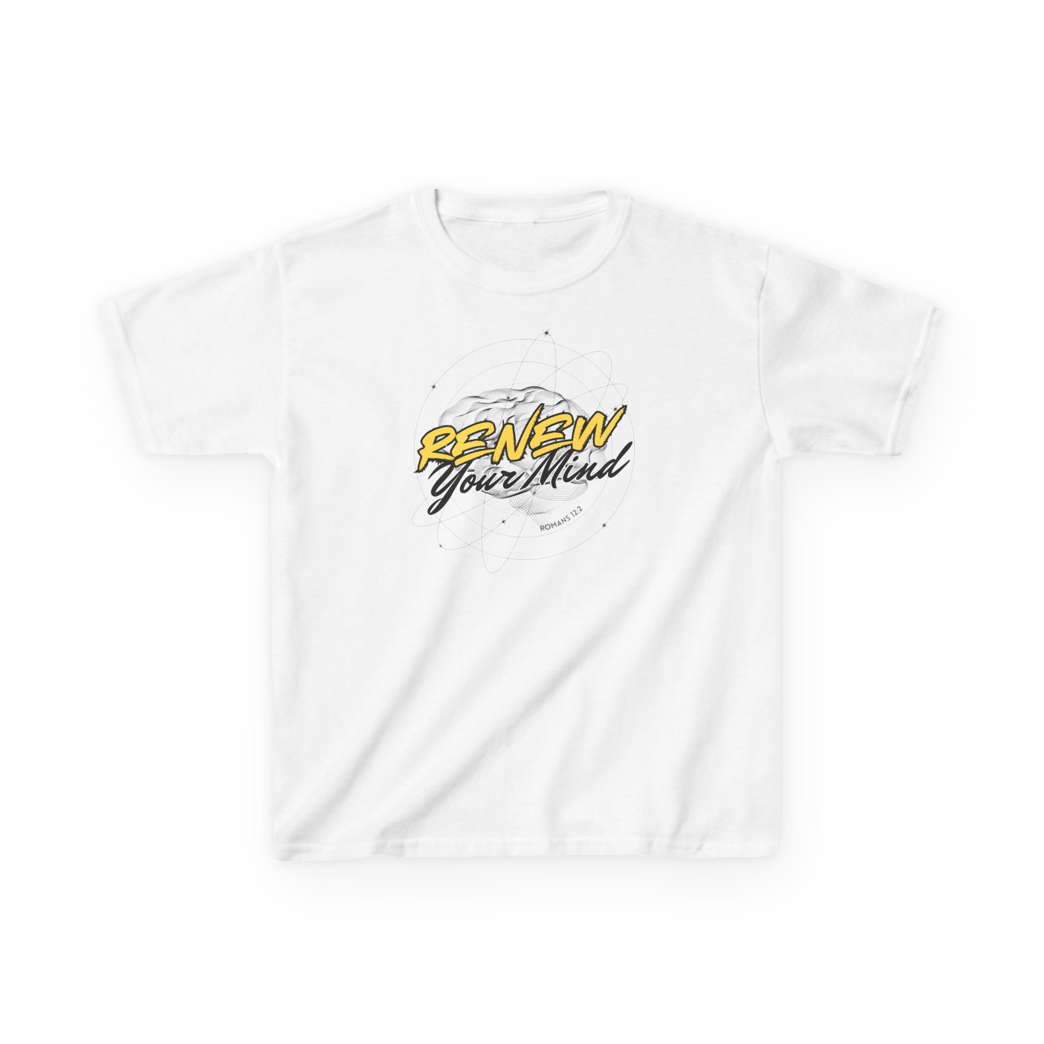 Renew Your Mind Kids Tee Kids Christian Apparel & Accessories Renew Your Mind Kids Tee - Image 5