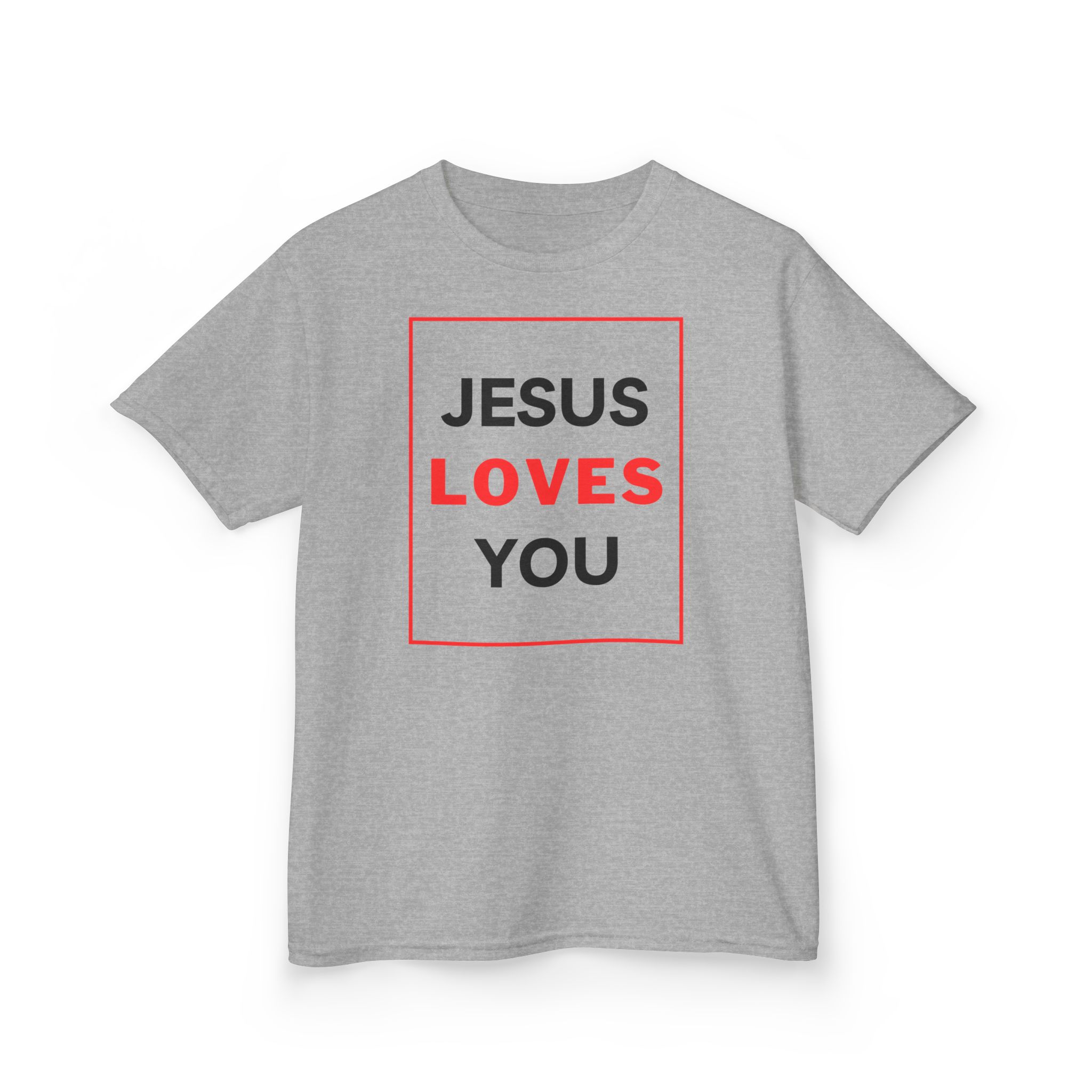 Jesus Loves You Kids Tee Kids Christian Apparel & Accessories Jesus Loves You Kids Tee - Image 11