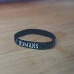 Romans 12:2 Silicone Bracelet with “Be Transformed” message