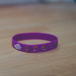 Grace Silicone Bracelet with 2 Corinthians 1:2 “Grace and peace from God our Father”