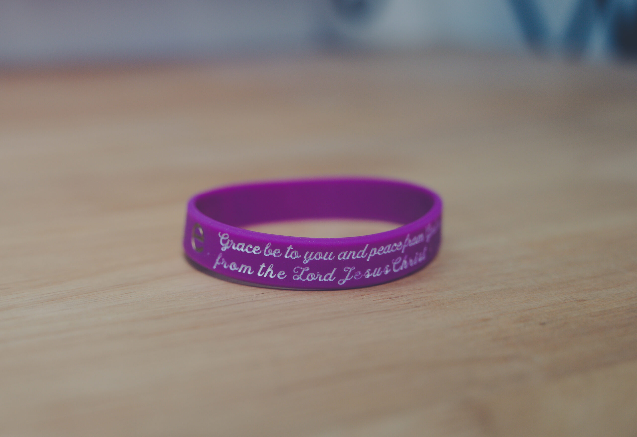 Grace Silicone Bracelet Accessories Christian Apparel & Accessories Grace Silicone Bracelet - Image 2