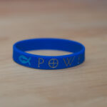 Power Silicone Bracelet with Luke 18:19 “Only God is good”