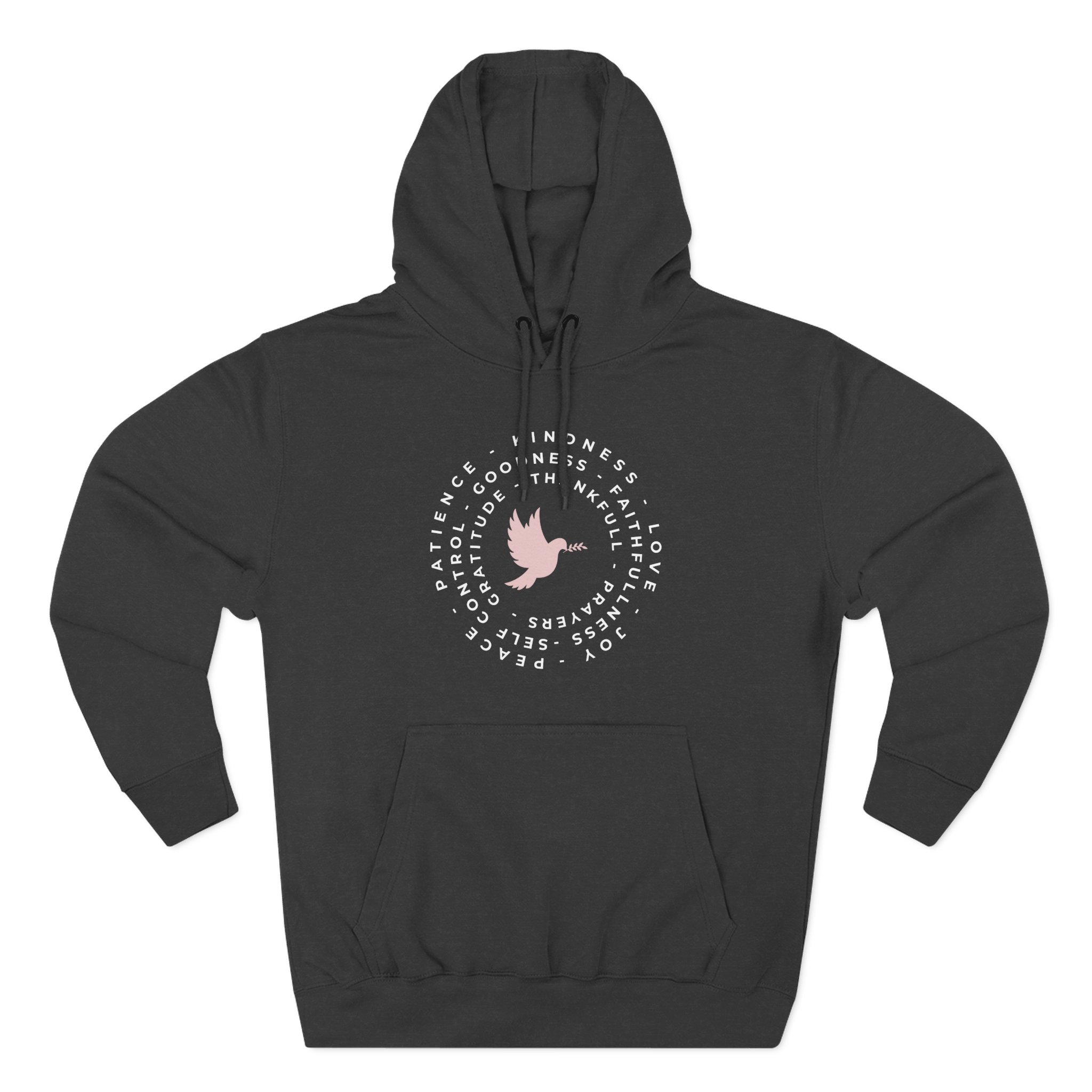 Fruit of the Spirit Hoodie Hoodies Christian Apparel & Accessories Fruit of the Spirit Hoodie with Christian message inspired by Galatians 5:22-23