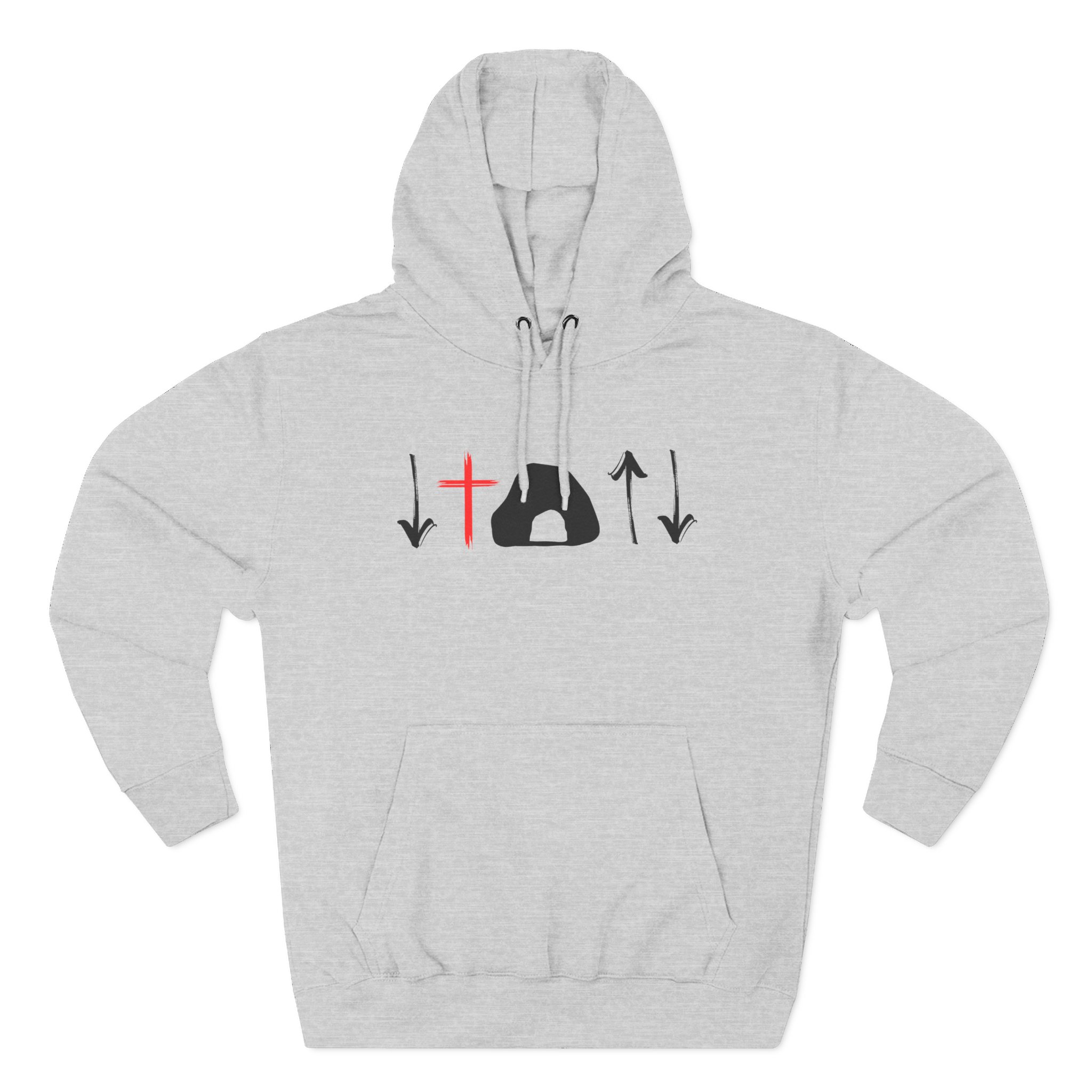 Story of Redemption Hoodie Hoodies Christian Apparel & Accessories Story of Redemption Hoodie with Full Gospel Christian Message