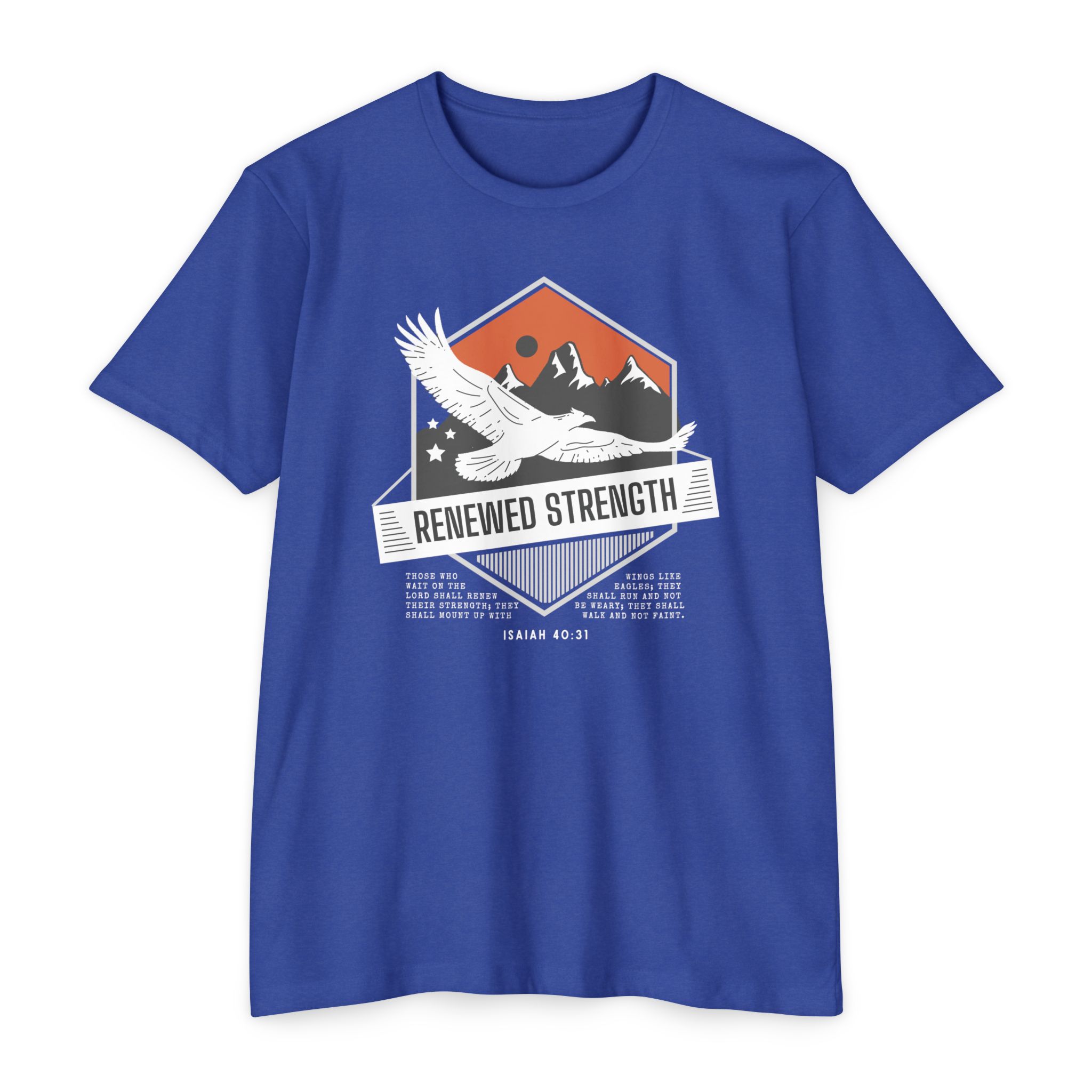Renewed Strength Tee Shop Christian Apparel & Accessories Renewed Strength Tee - Image 10