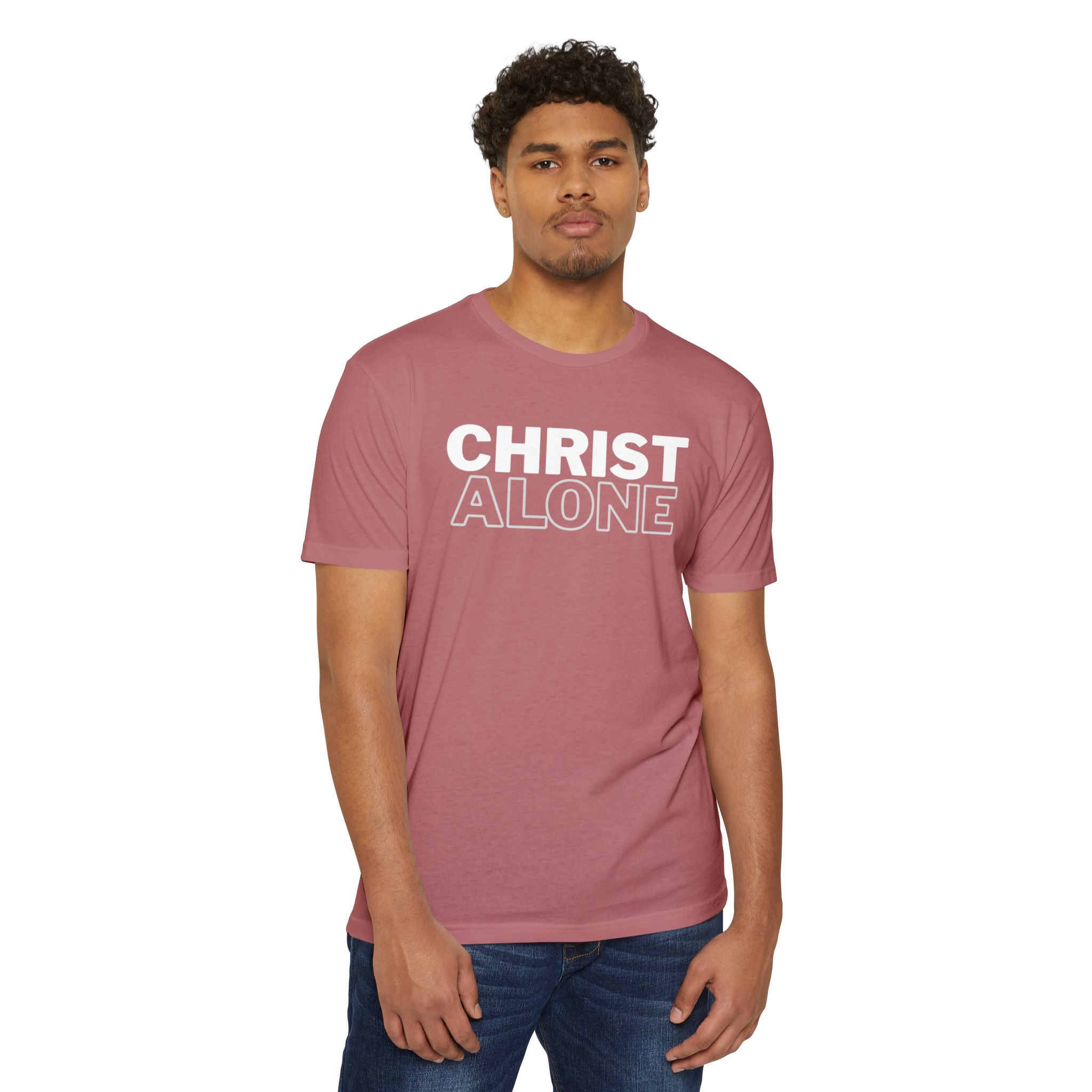 Christ Alone Tee Shop Christian Apparel & Accessories Christ Alone Tee - Image 33