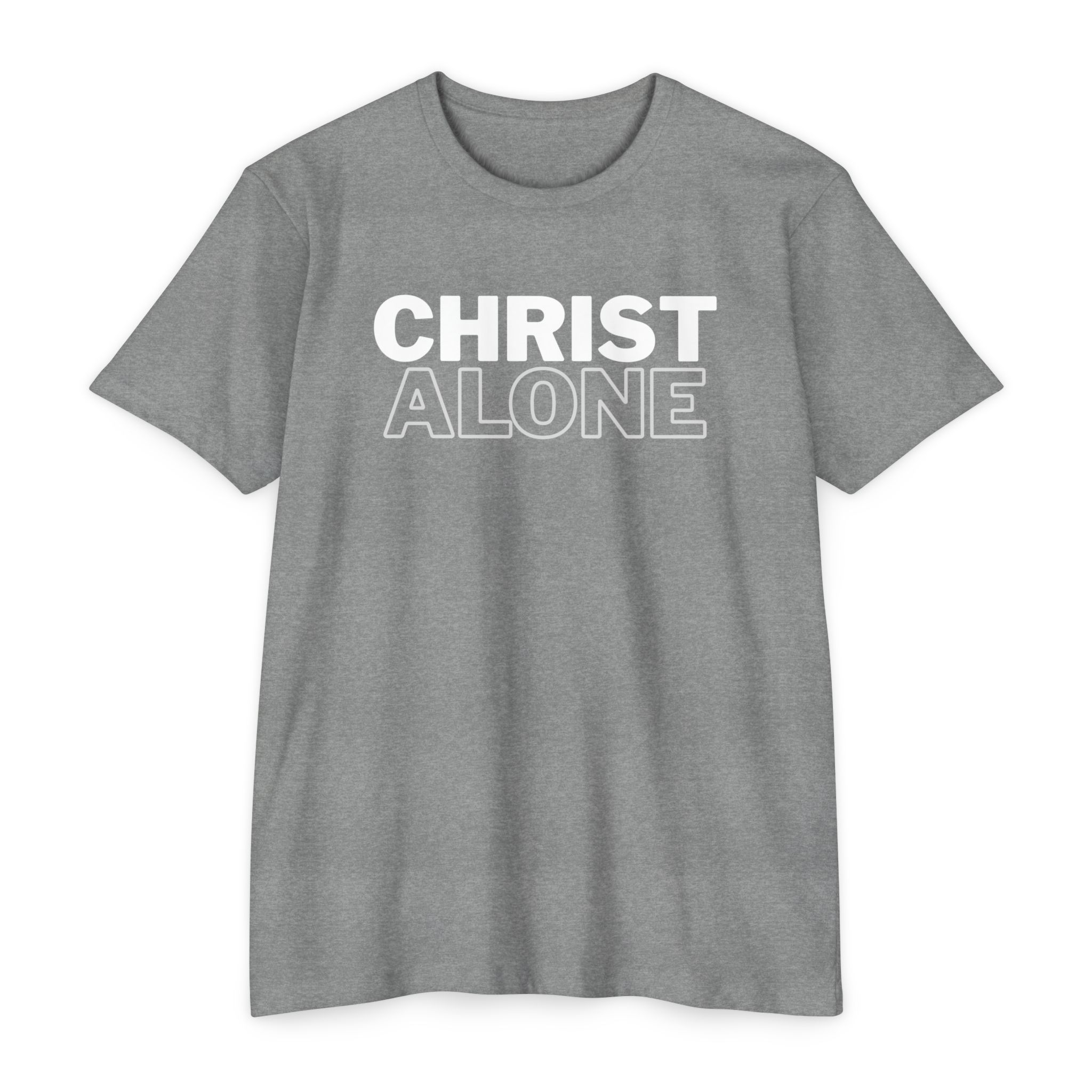 Christ Alone Tee Shop Christian Apparel & Accessories Christ Alone Tee - Image 6