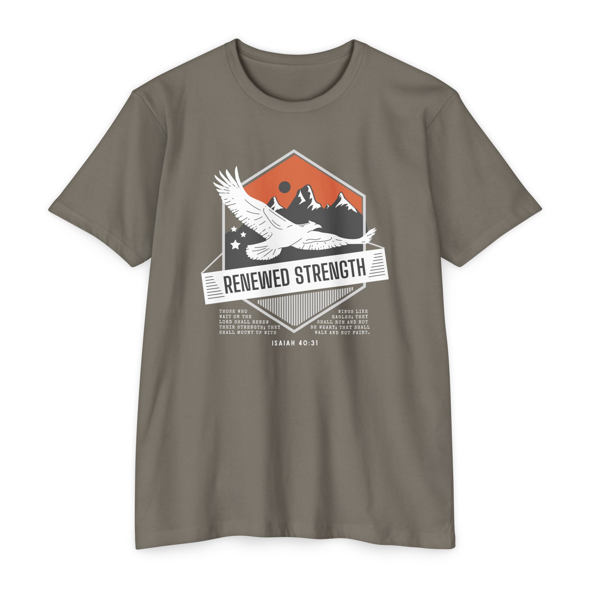 Renewed Strength Tee Shop Christian Apparel & Accessories Renewed Strength Tee - Image 6