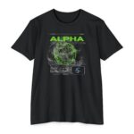 Alpha Omega Tee with Christian design inspired by Revelation 22:13