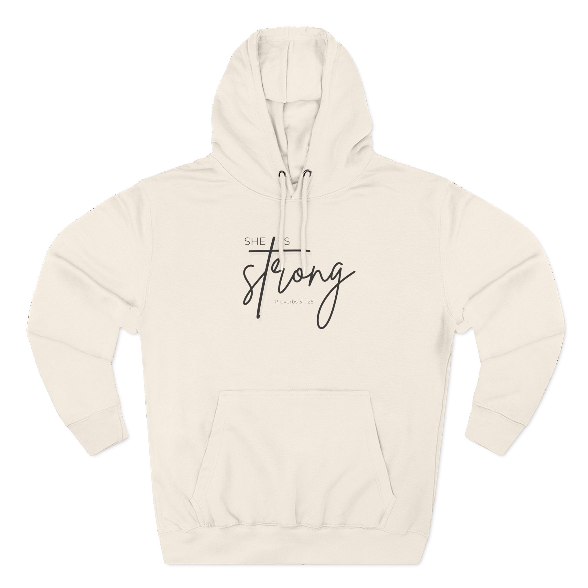 She Is Strong Hoodie Hoodies Christian Apparel & Accessories She Is Strong Hoodie - Image 6