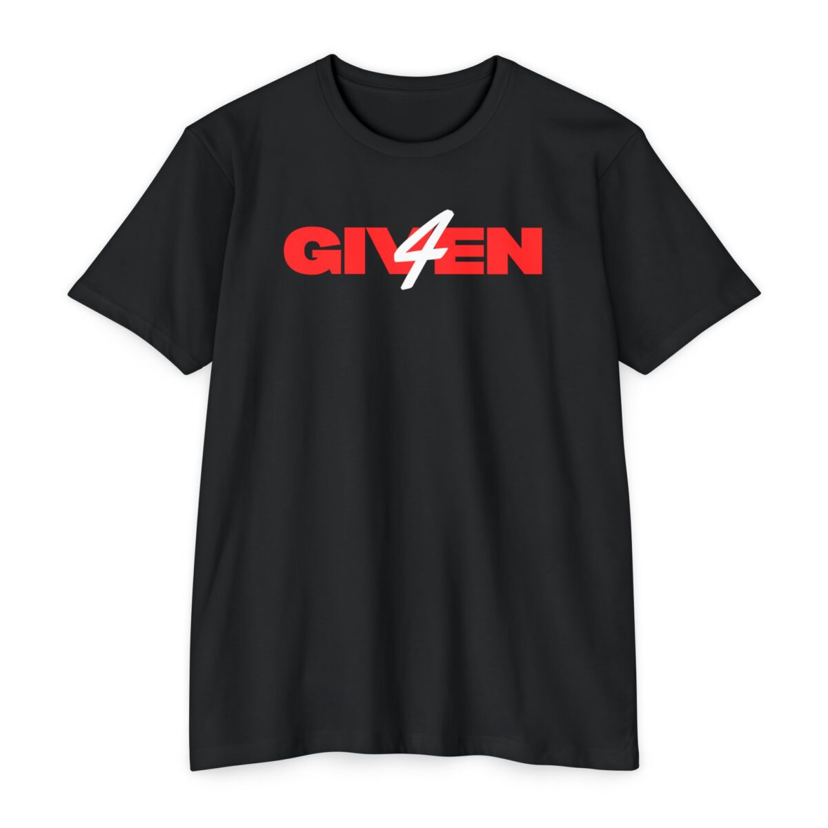 4Given Tee with Christian message celebrating forgiveness and grace through Jesus Christ