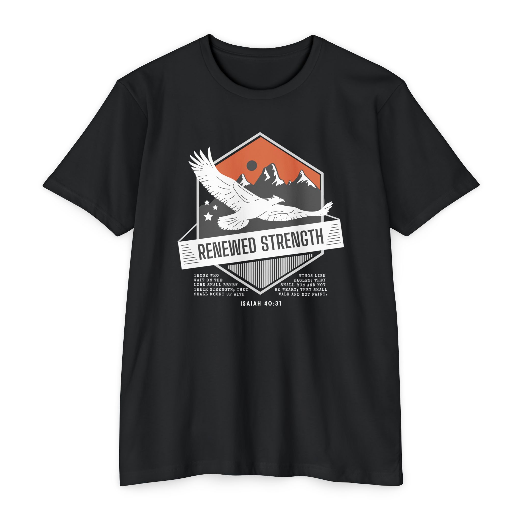 Renewed Strength Tee Shop Christian Apparel & Accessories Renewed Strength Tee - Image 12
