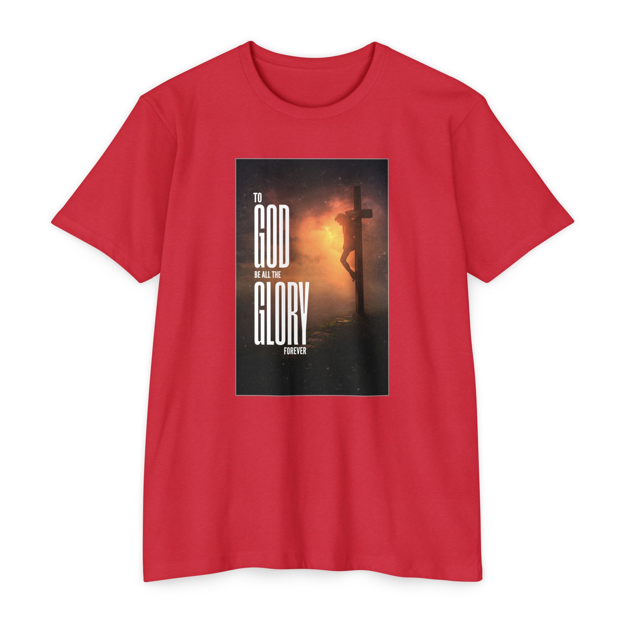 To God Be All The Glory Tee Shop Christian Apparel & Accessories To God Be All The Glory Tee - Image 5