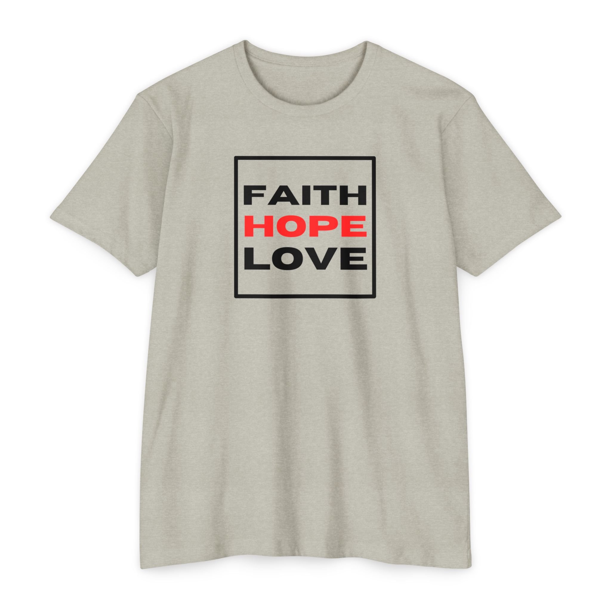 Faith Hope Love Tee Shop Christian Apparel & Accessories Faith Hope Love Tee - Image 9
