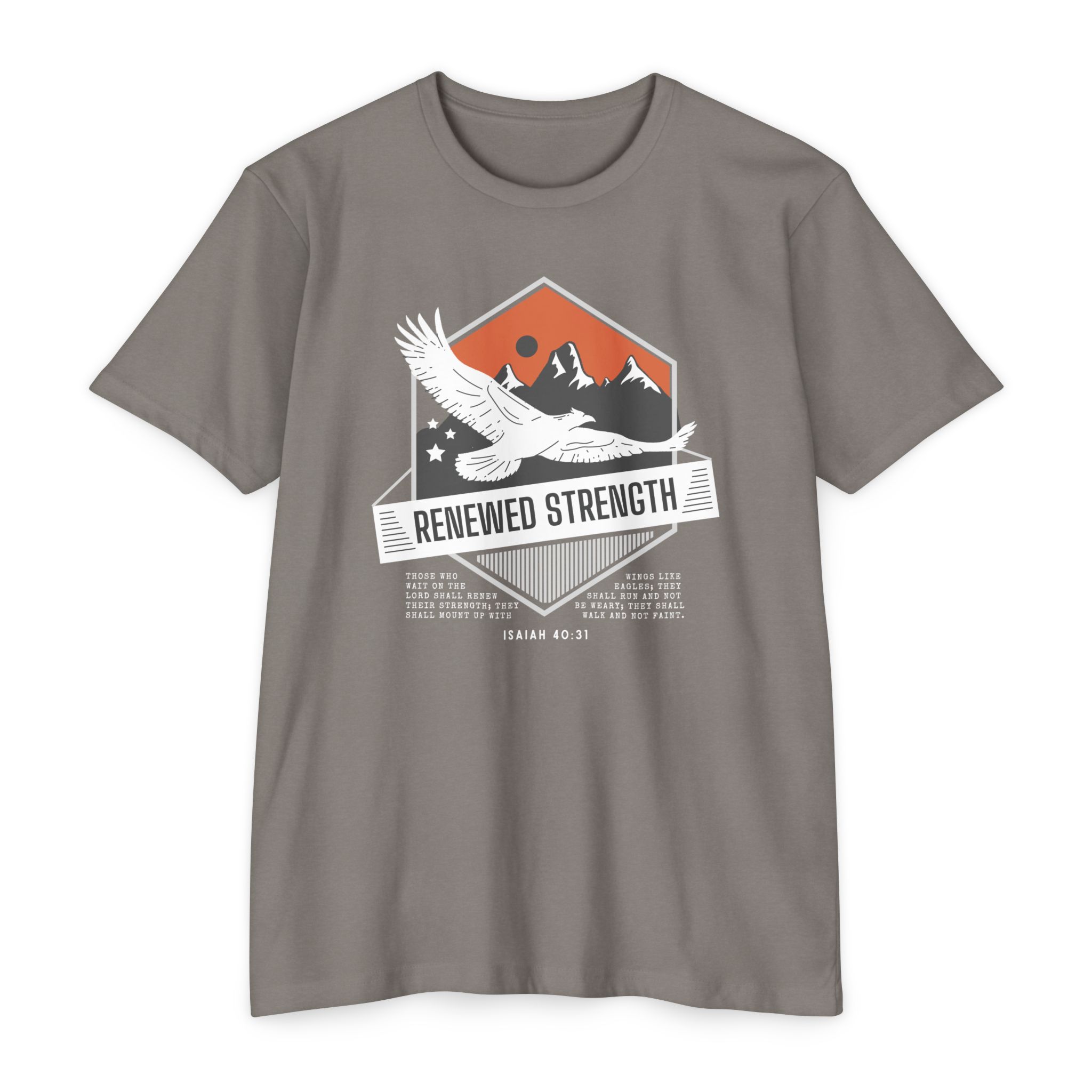 Renewed Strength Tee Shop Christian Apparel & Accessories Renewed Strength Tee - Image 9