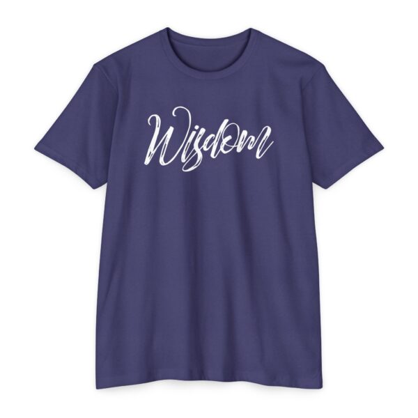 Wisdom Tee with Christian design inspired by biblical wisdom and Proverbs