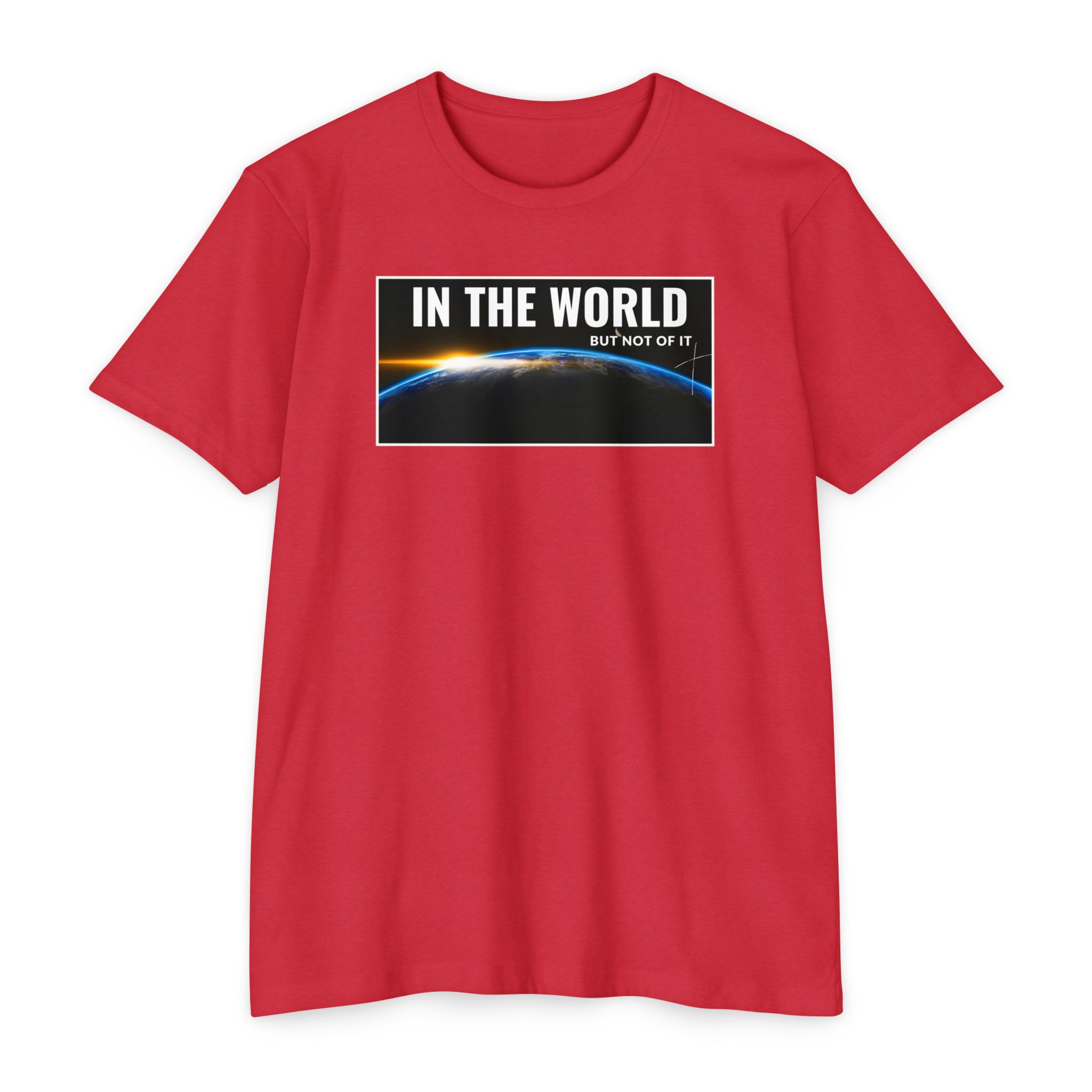 In the World but Not of It Tee Shop Christian Apparel & Accessories In the World but Not of It Tee - Image 2