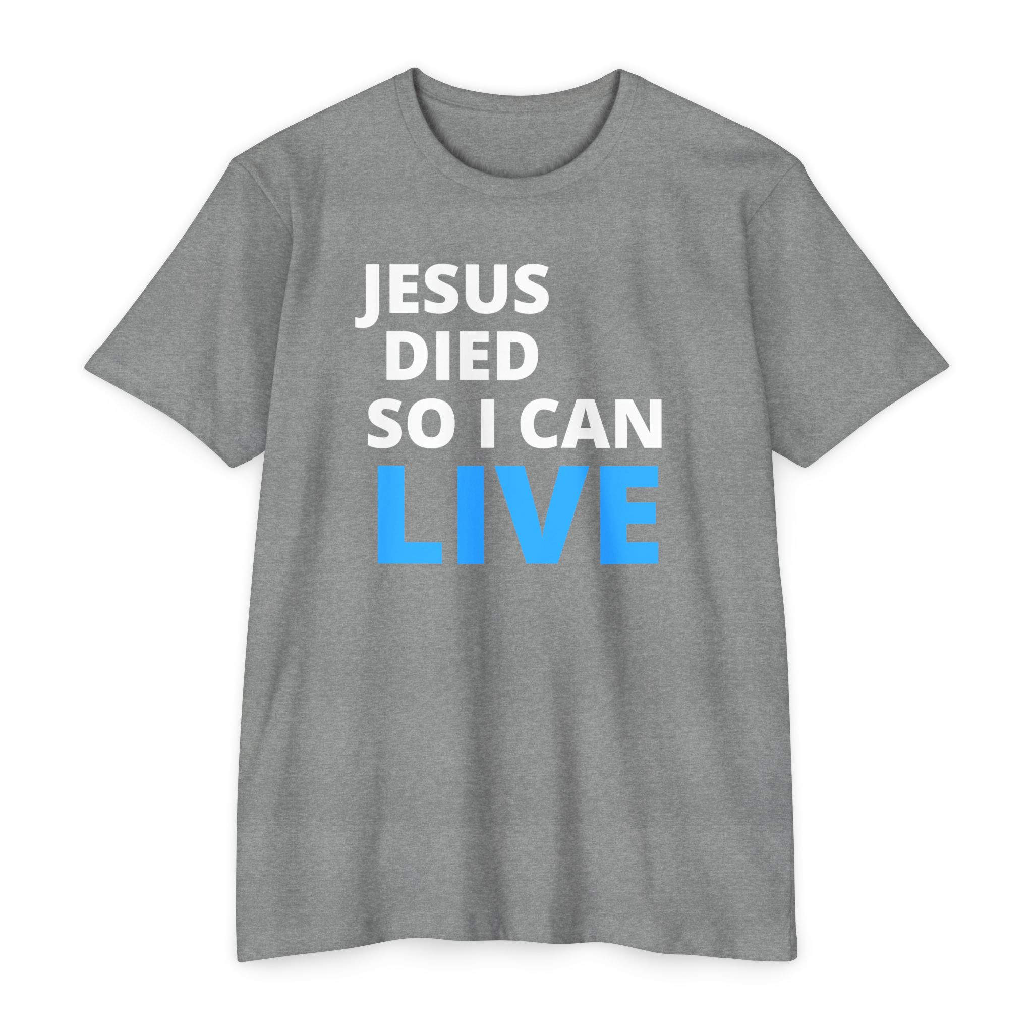 Jesus Died So I Can Live Tee Shop Christian Apparel & Accessories Jesus Died So I Can Live Tee - Image 7