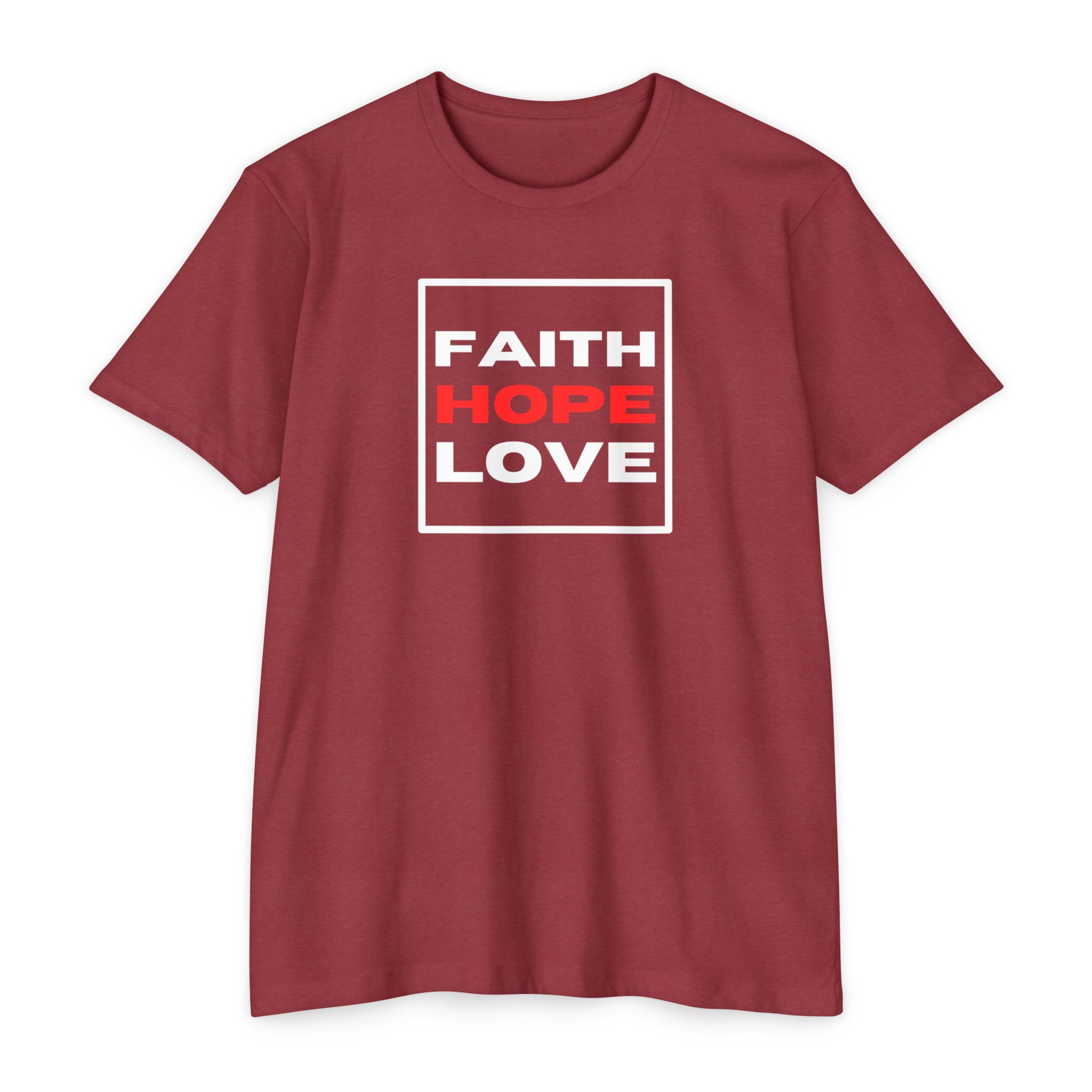 Faith Hope Love Tee Shop Christian Apparel & Accessories Faith Hope Love Tee - Image 13