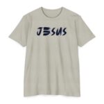 Jesus Tee with modern Christian “Jesus” design