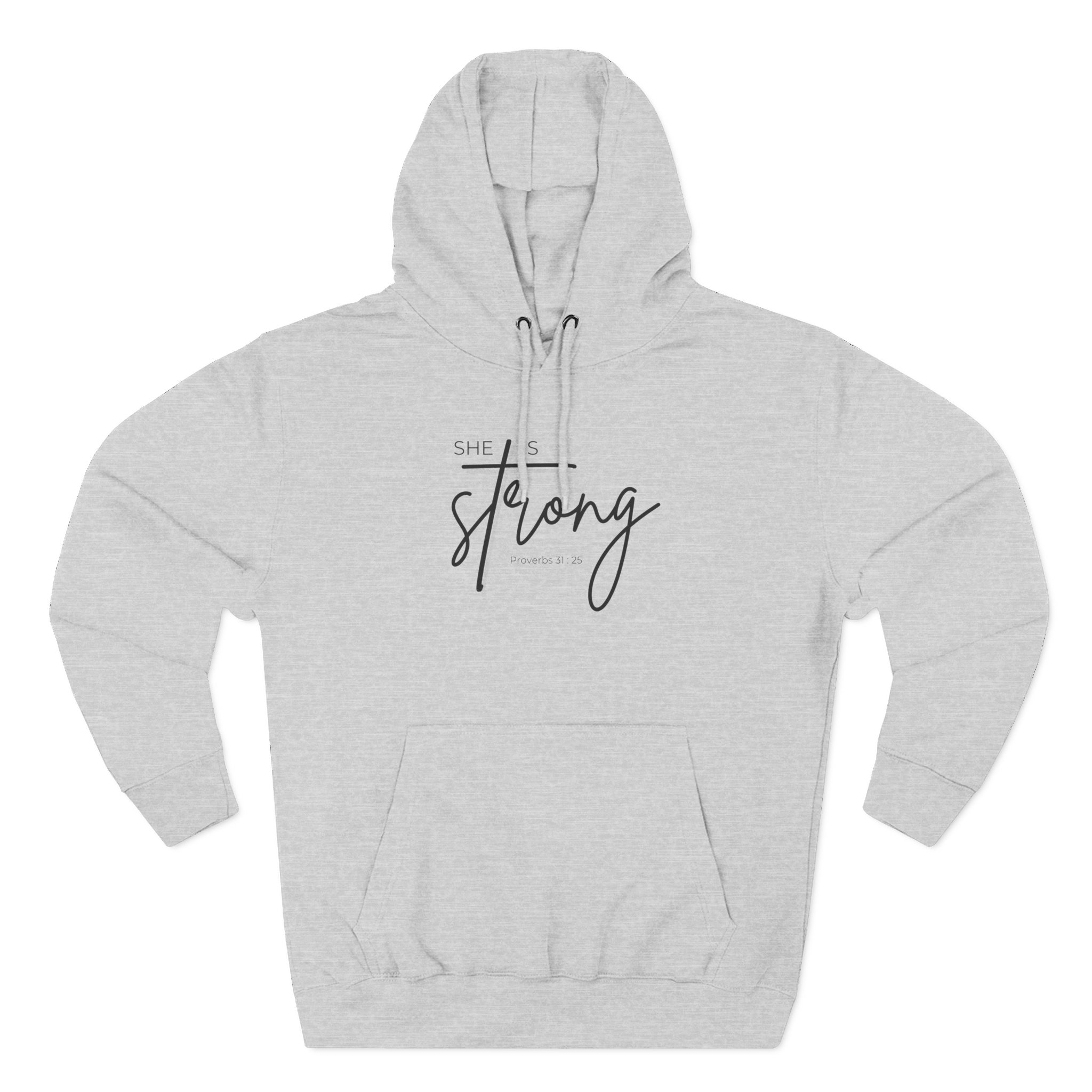 She Is Strong Hoodie Hoodies Christian Apparel & Accessories She Is Strong Hoodie - Image 3