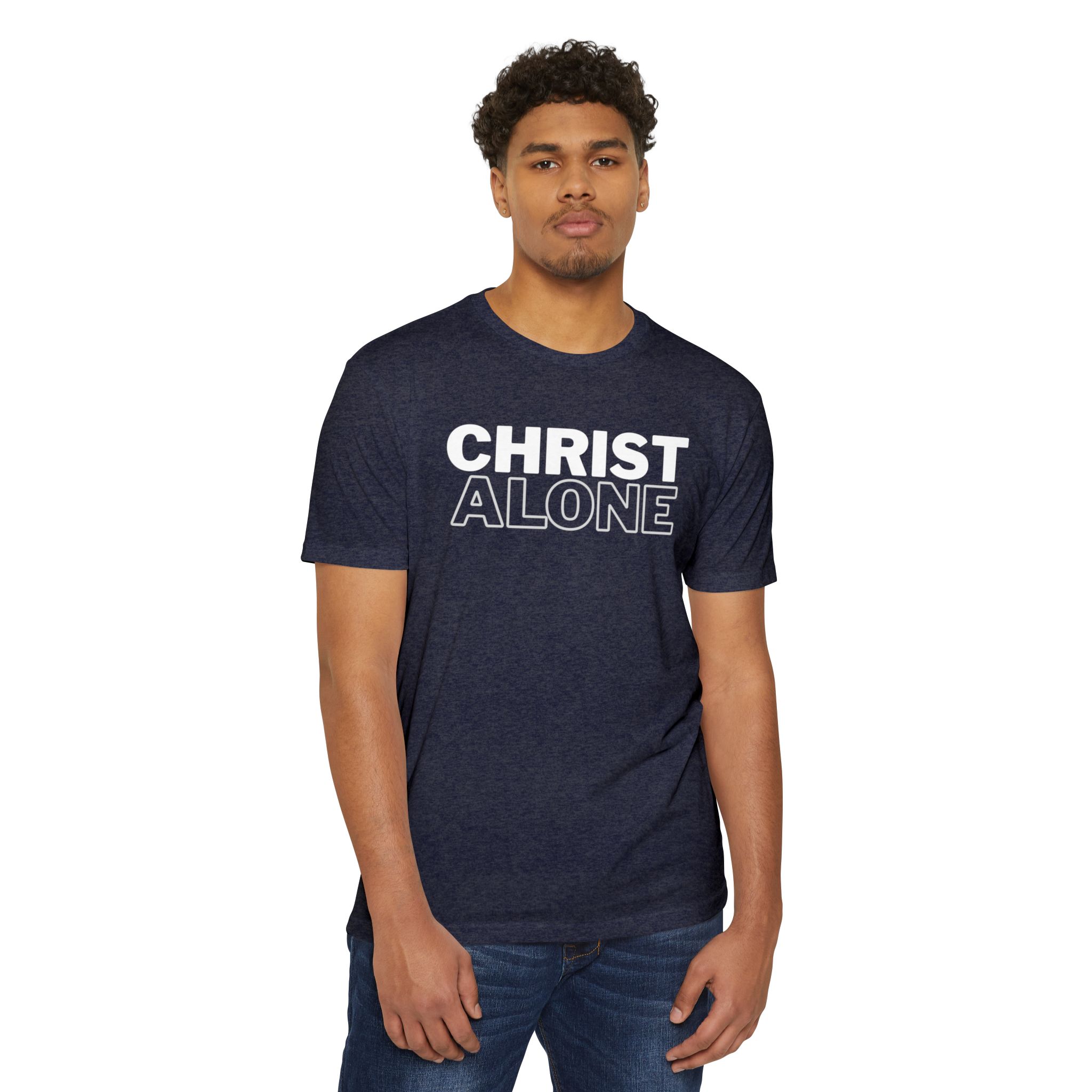 Christ Alone Tee Shop Christian Apparel & Accessories Christ Alone Tee - Image 25