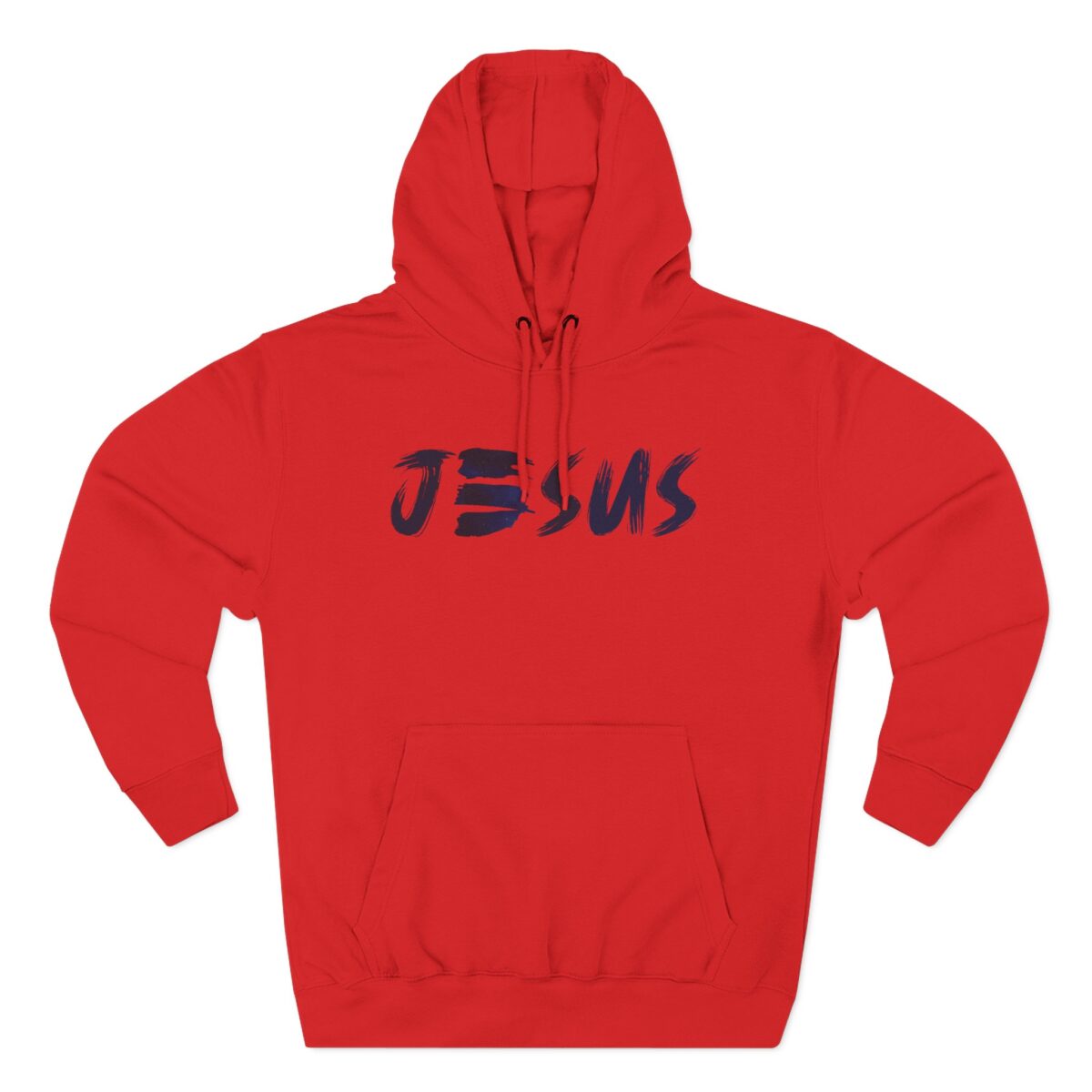 Jesus Hoodie with clean faith design in a soft, medium-heavy fabric