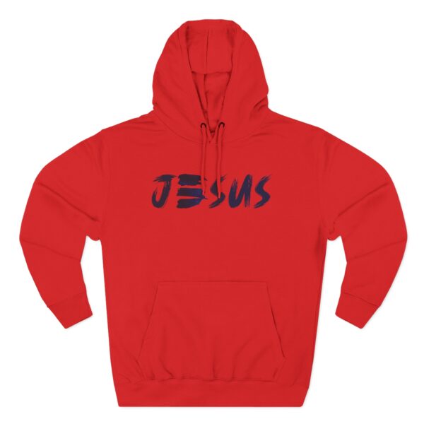 Jesus Hoodie with clean faith design in a soft, medium-heavy fabric