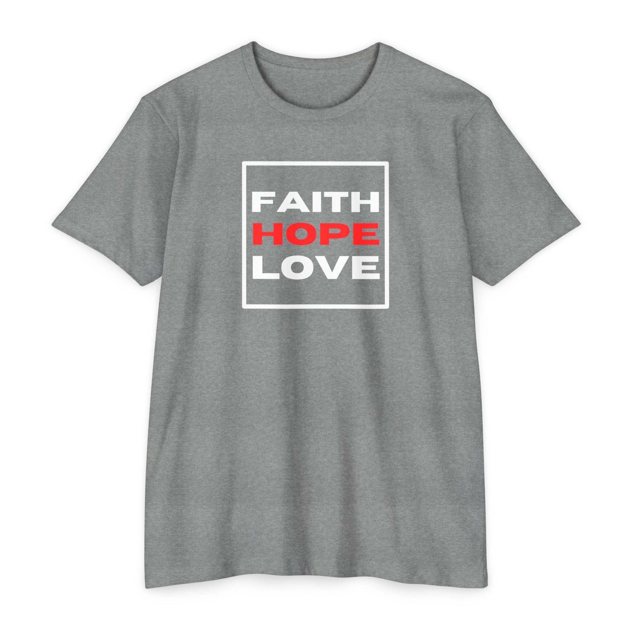 Faith Hope Love Tee Shop Christian Apparel & Accessories Faith Hope Love Tee - Image 4
