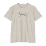 Made to Worship Tee with Christian message celebrating praise and faith