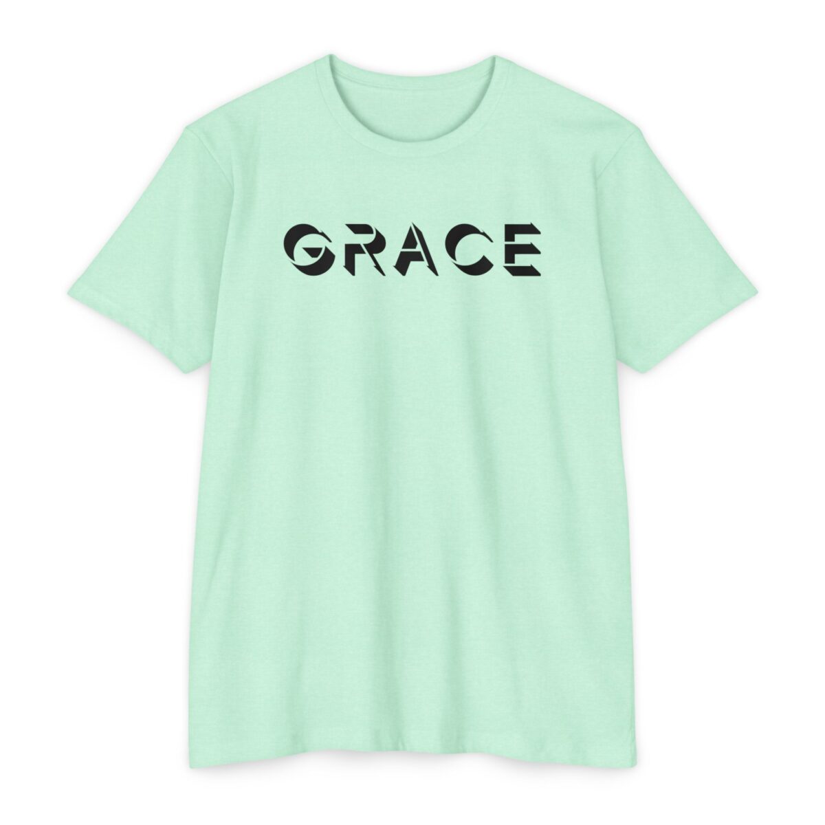 Grace Tee featuring a modern Christian design celebrating God’s grace