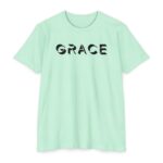 Grace Tee featuring a modern Christian design celebrating God’s grace