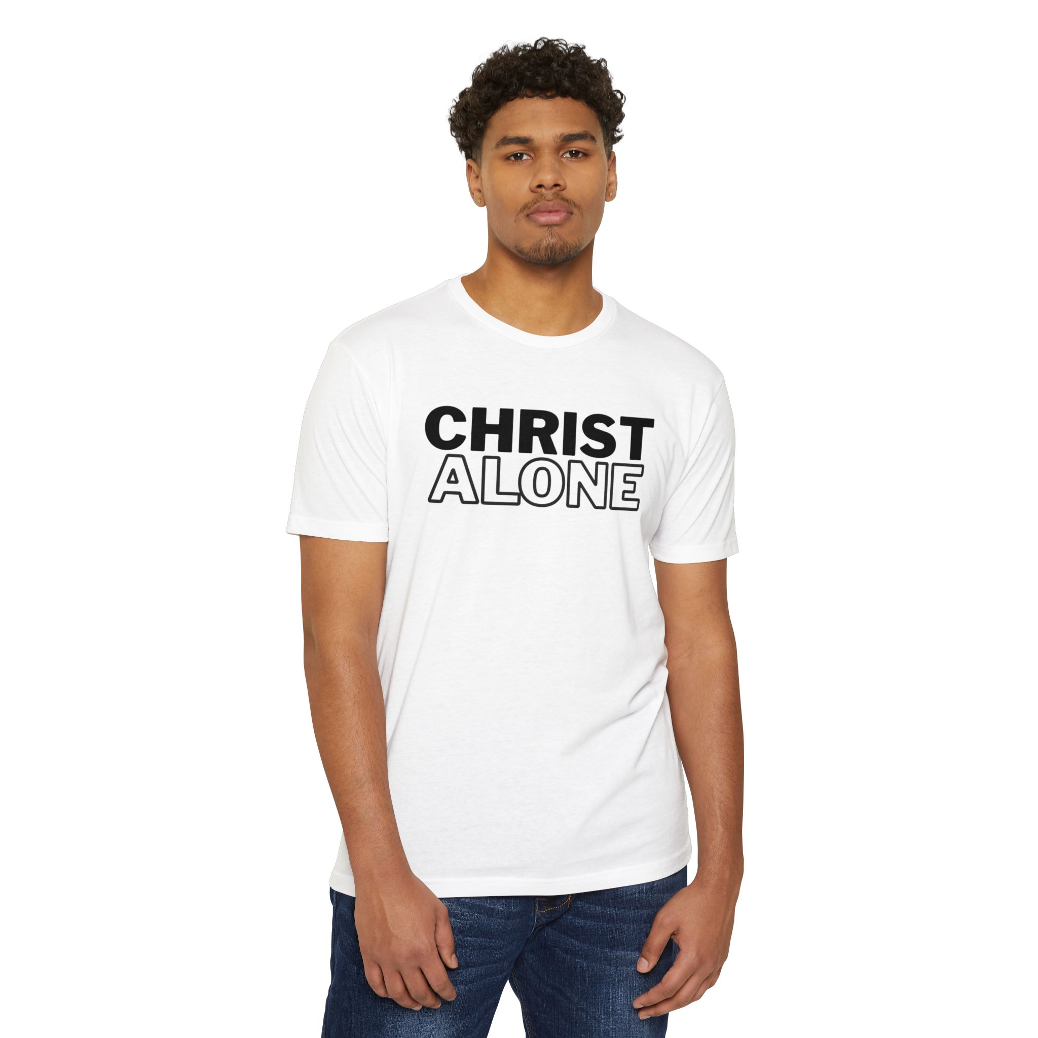 Christ Alone Tee Shop Christian Apparel & Accessories Christ Alone Tee - Image 17